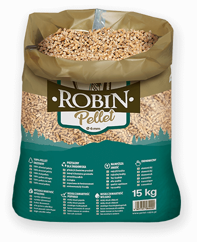 worek pelletu opałowego Robin do kupienia w Sycowie lub sklepie internetowym